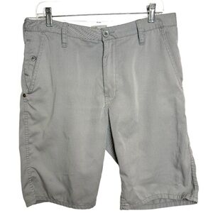 Horny Toad Mens Gray Shorts 12” Inseam Sz 32